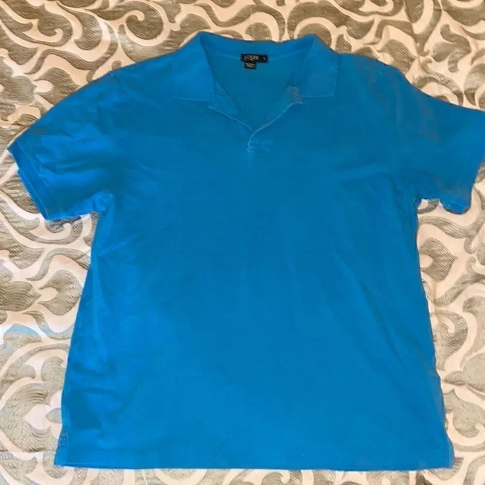 J Crew sky blue polo